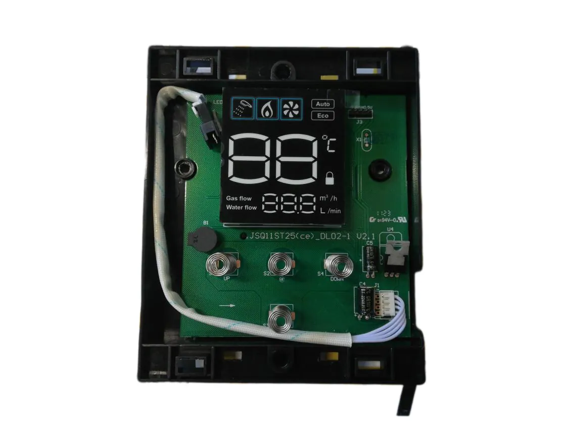 Placa electrónica HTW GIA emelson aqua LOW NOX 11L. Display, referencia 301121312