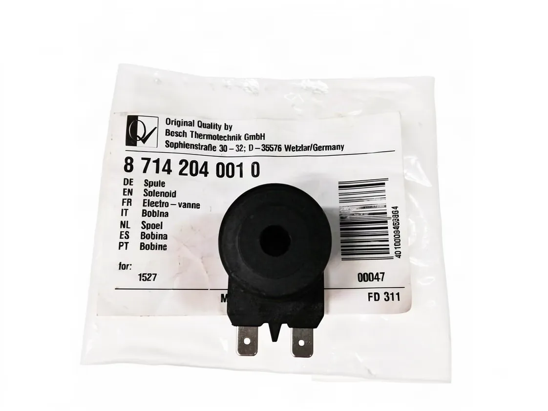 Bobina Junkers valvola deviatrice, codice ricambio 87142040010