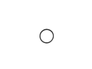 O-ring 15.00x1.00mm Intergas EPDM, codice ricambio 875807