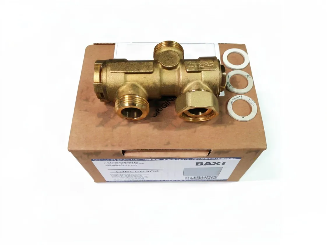 Válvula tres vías Baxi Roca Vega Plus (JJJ005663040), referencia 125566304