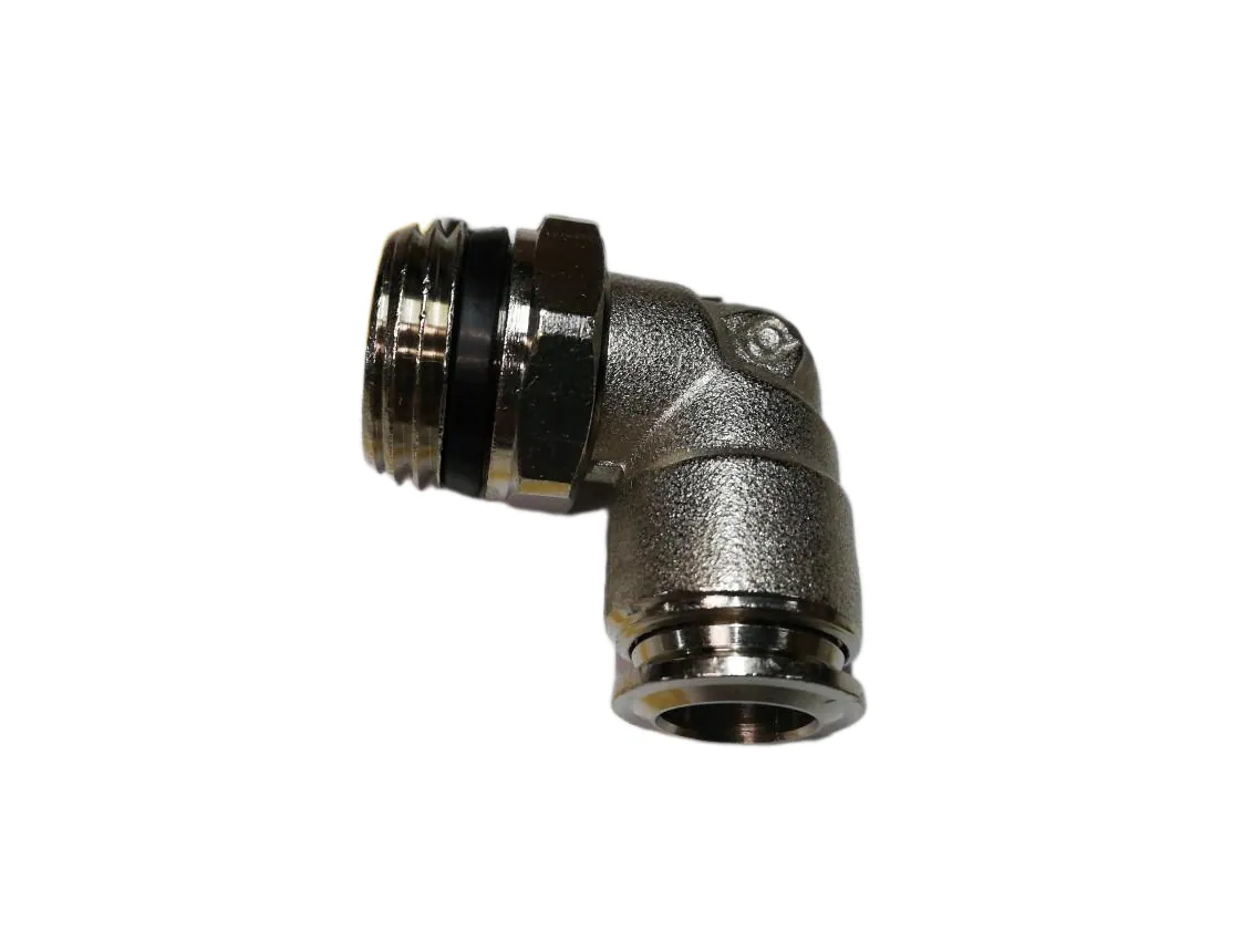 Elbow 90º polyamide 10 - 1/2M Adjustable, part number PT-017858