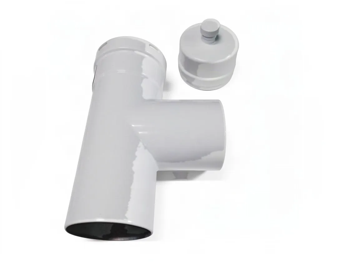 TE 080 x 90º Recoge condensados aluminio, referencia 8TEP1