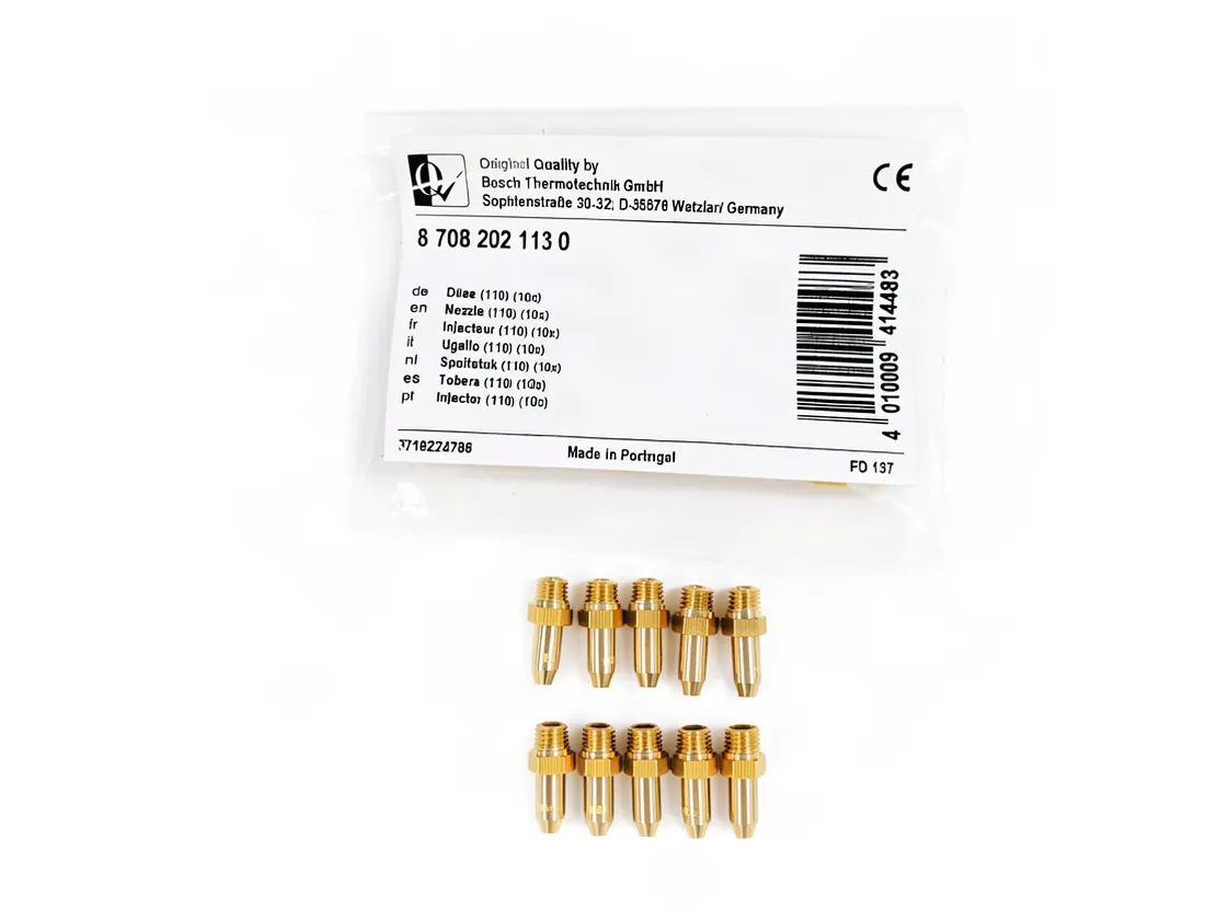 Inyector Junkers WTD14 KG23 (Kit 10 uds) Gas Natural, referencia 87082021130