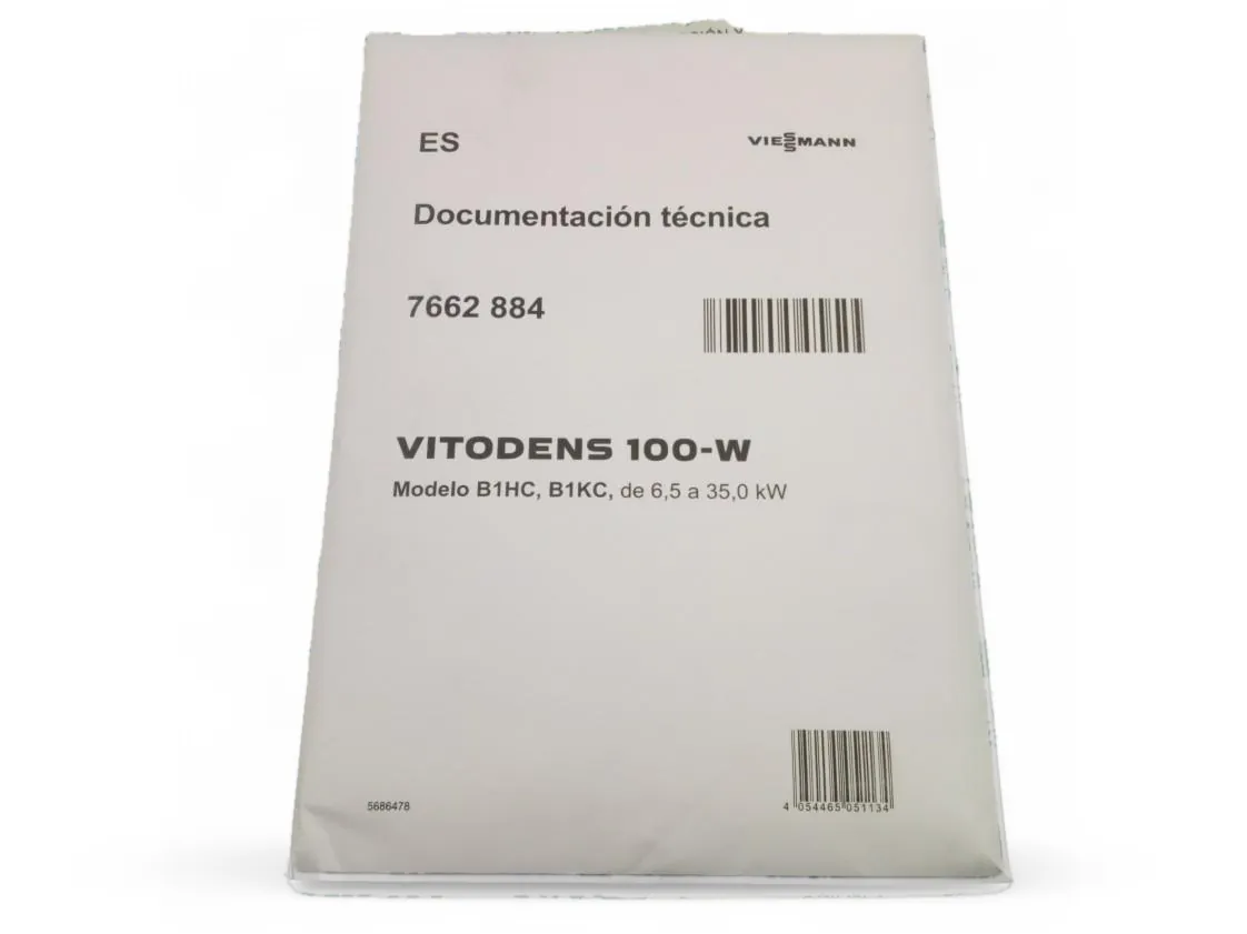 Documentación técnica Viessmann Vitodens 100-W (Multi) Es, referencia 7662884