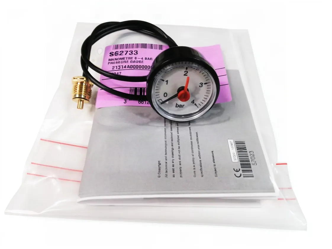 Manometer De Dietrich MCR24/28MI - Remeha Avanta Plus 28C 4bar, Teilenummer S62733