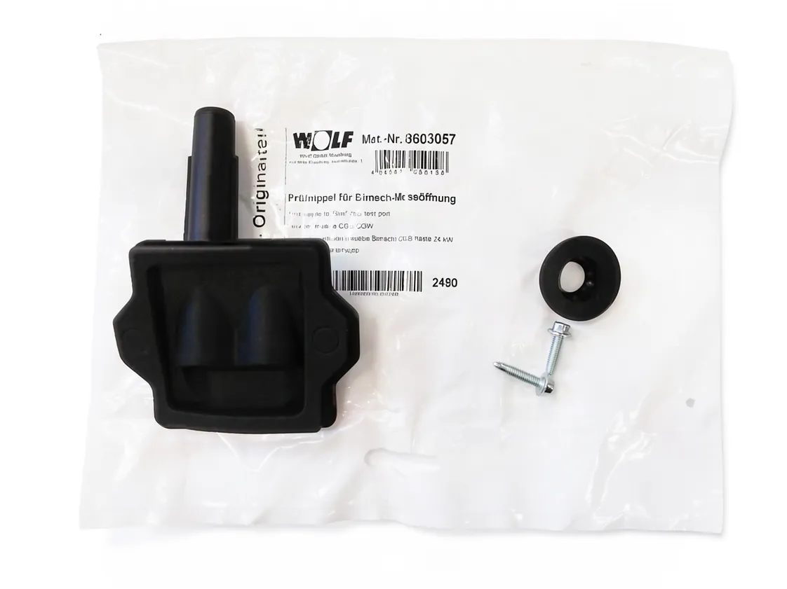 Toma análisis combustion Wolf CGB K20, referencia 8603057