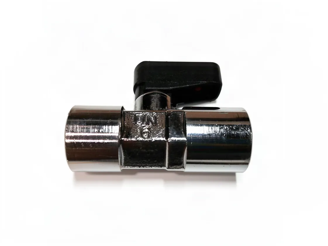 Llave corte 1/4HH Mini para tubo de poliamida. Pomo Rojo / Negro, referencia GT-031560