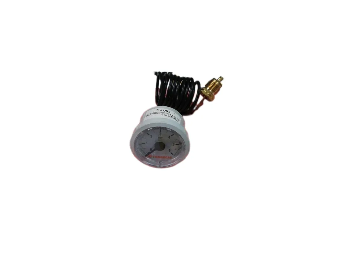 Pressure gauge Immergas Ø37 1/4M of 0-6BAR, part number 1.6585