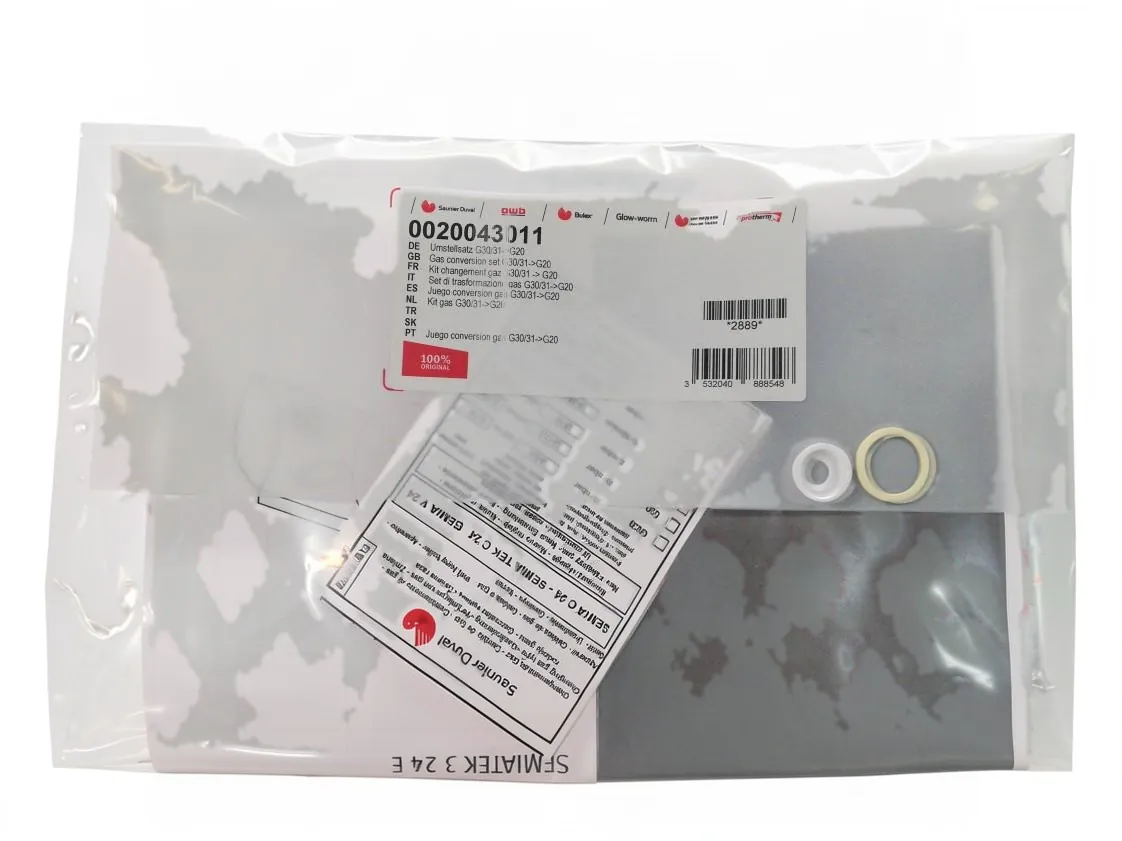 Kit transformação Saunier Duval Semia Tek F24 gás natural, referência 0020043011