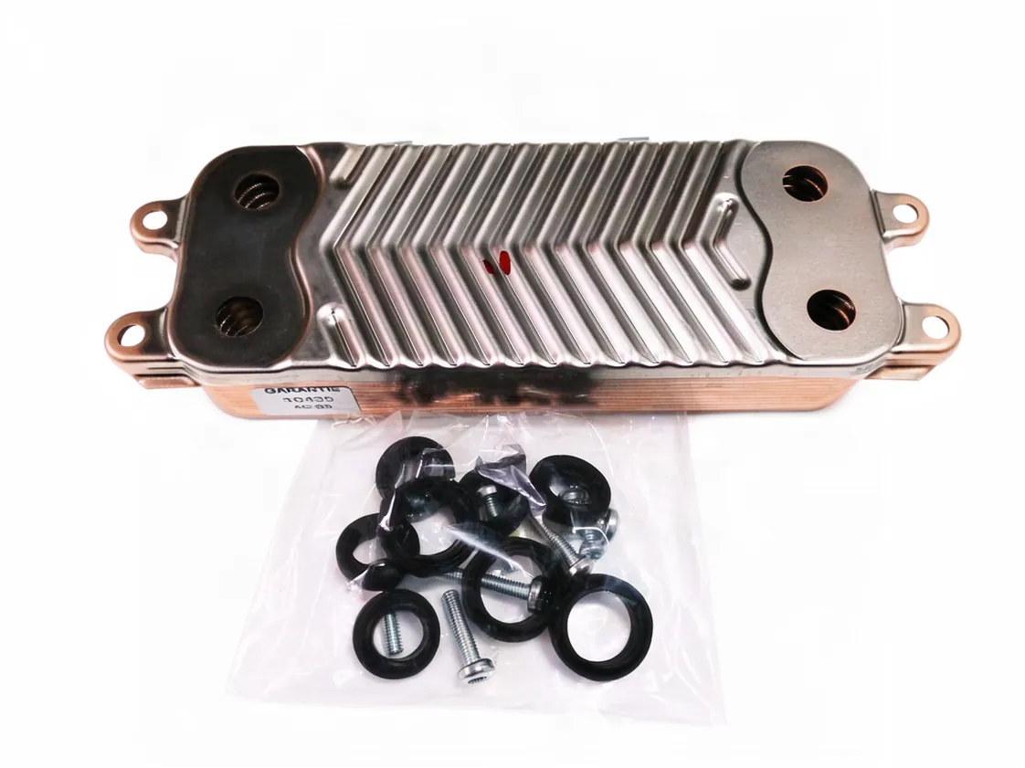 Intercambiador placas 12 Placas. Compatible con Vaillant 0020238986 - Saunier Duval 0020186152, referencia VB-033294