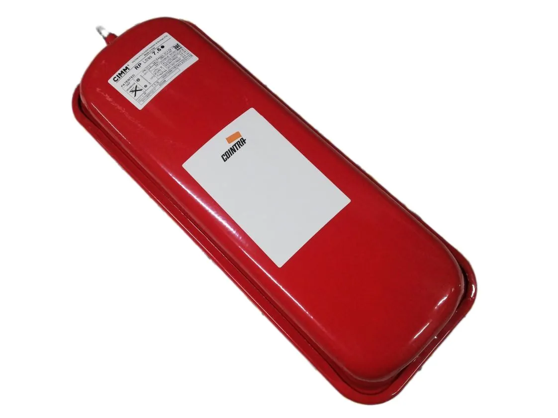 Rechthoekige expansievat 07.5L-M14x1-500x200x90mm.Posición 180º - Cointra 9158034 -9158804 - Baxi 125562913, onderdeelnummer 9158034-C