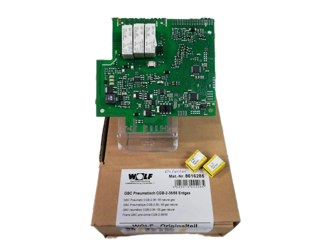 Carte électronique Wolf CGB2K38 allumage, référence 8616285