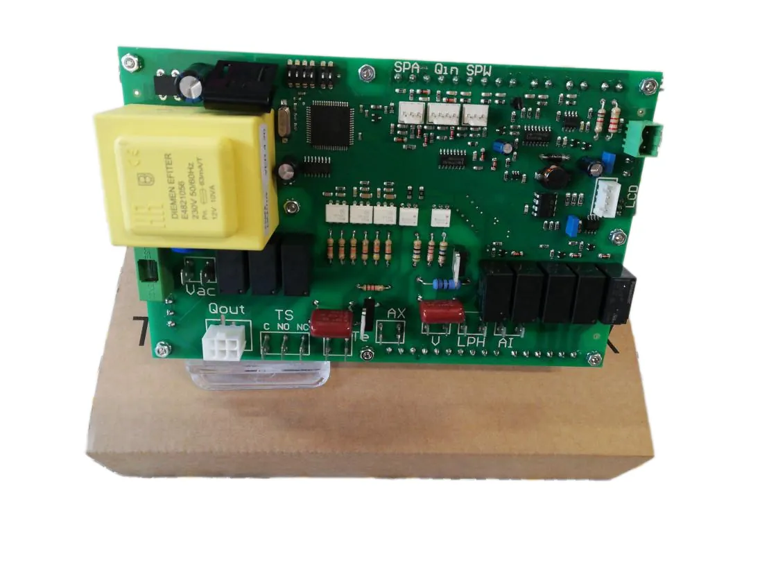 Scheda elettronica Domusa Dualtherm CCDPE Ver. 4.20 principale, codice ricambio REBI462420
