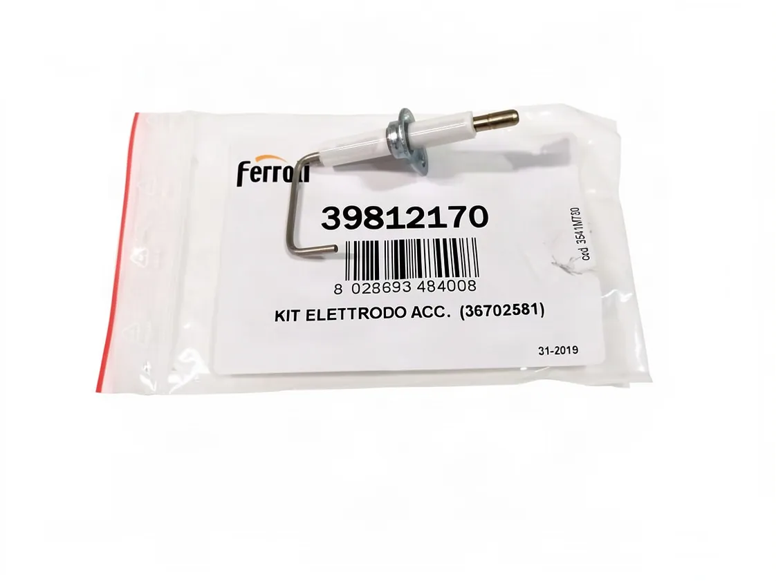 Elettrodo Ferroli Domicompact F24 accensione, codice ricambio I39812170