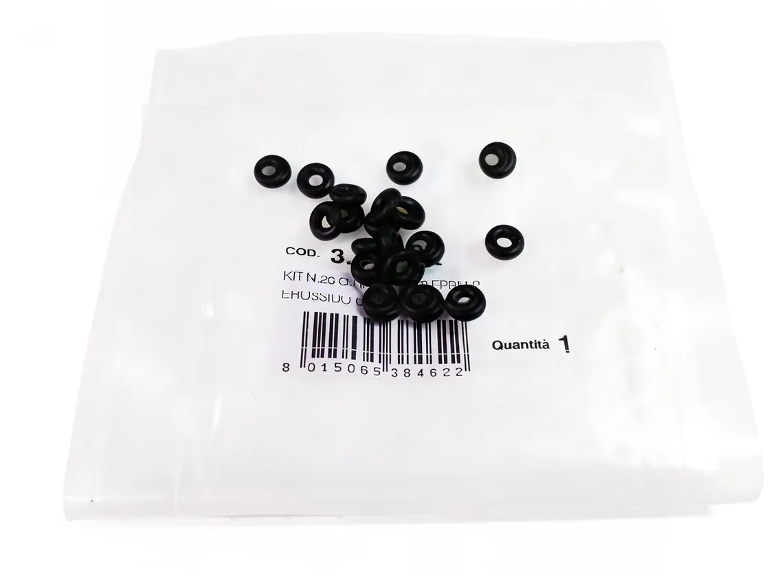 O-ring 02.84x2.62mm Immergas (kit 20 pz), codice ricambio 3.018192