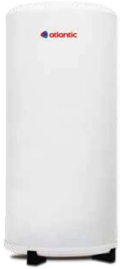 0200L Atlantic IAM200 Med.Ø577x1270mm indirect cylinder. Enamelled steel. With 1 lower coil and heating element, part number 324821
