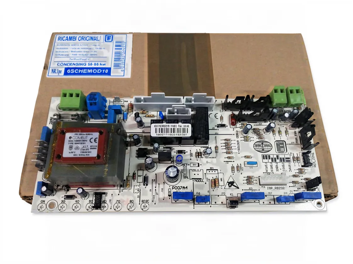 Placa electrónica Fondital Tahiti Condensing KR 55 principal, referencia 6SCHEMOD18