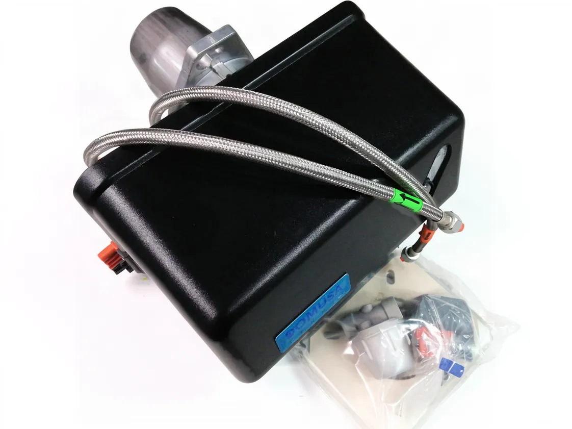 Brûleur fioul Domusa Domestic D3 (17-36 kw) canon court avec préchauffeur, référence TQDMVPC004