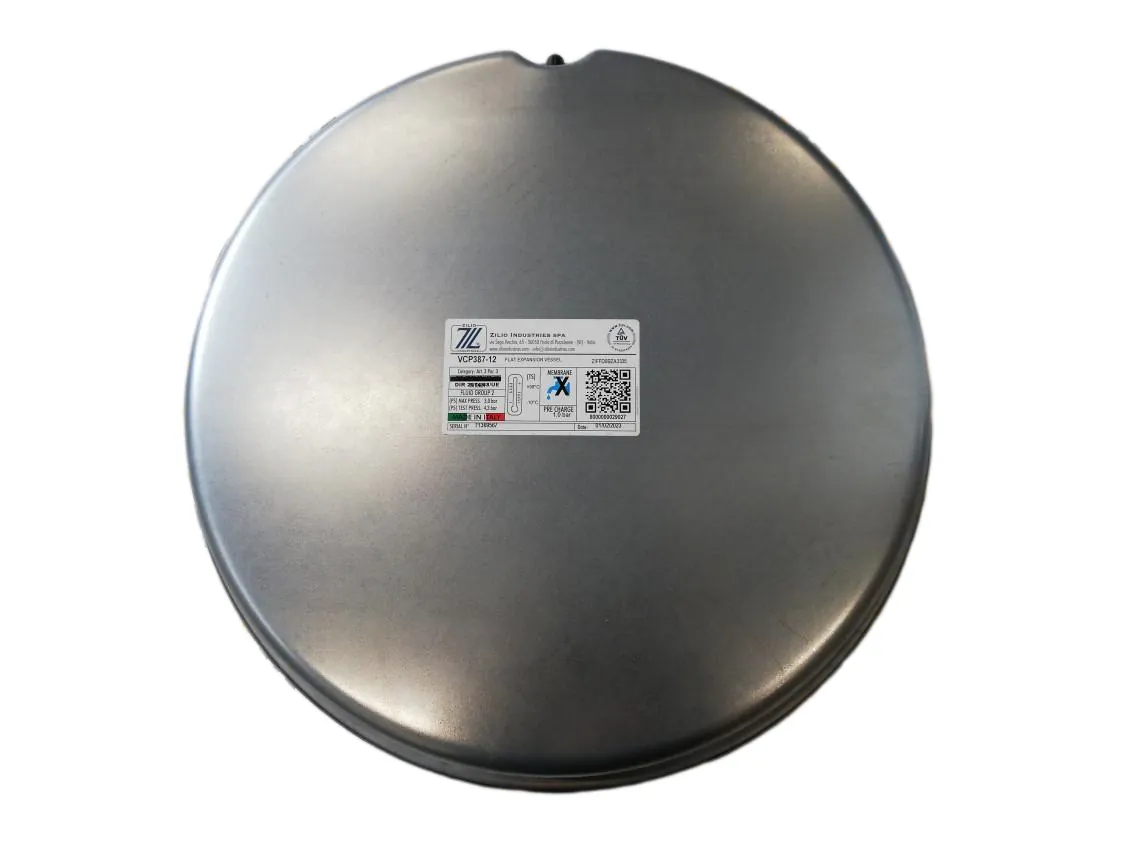 Vase d'expansion Circulaire 12L-3/4-Ø387x120mm.Posición 180º. Ferroli Pegasus DK, référence I39817290-C
