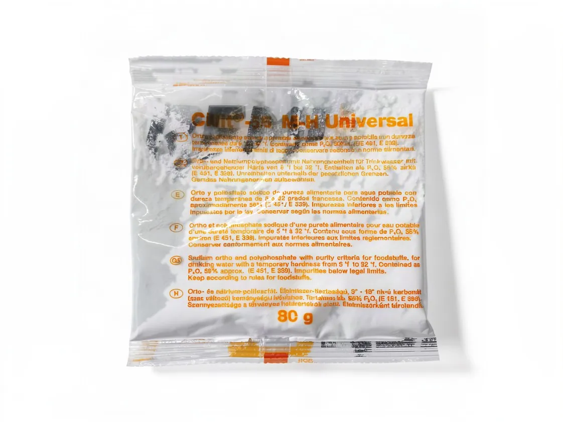 Sacchetto Immergas polifosfati 80gr, codice ricambio 1.010814