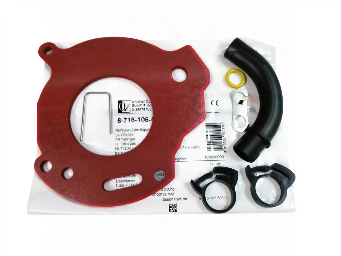 Tubo Junkers valvola gas-venturi ZWB25, codice ricambio 87161065050