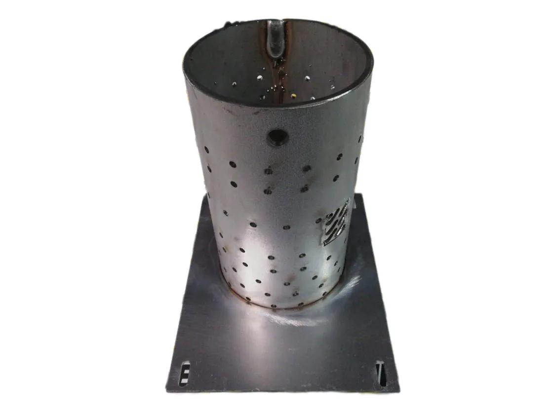 Câmara de combustão Domusa Bioclass IC 12-18 queimador (175mm x 105mm Ø), referência RCON000040