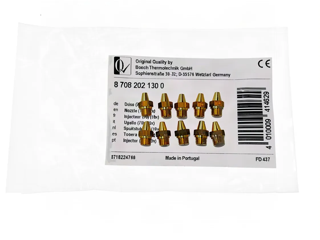 Kit trasformazione Junkers WR11 scaldabagno a gas 0.70x10uds. Gas propano Butano (kit 10uds), codice ricambio 87082021300