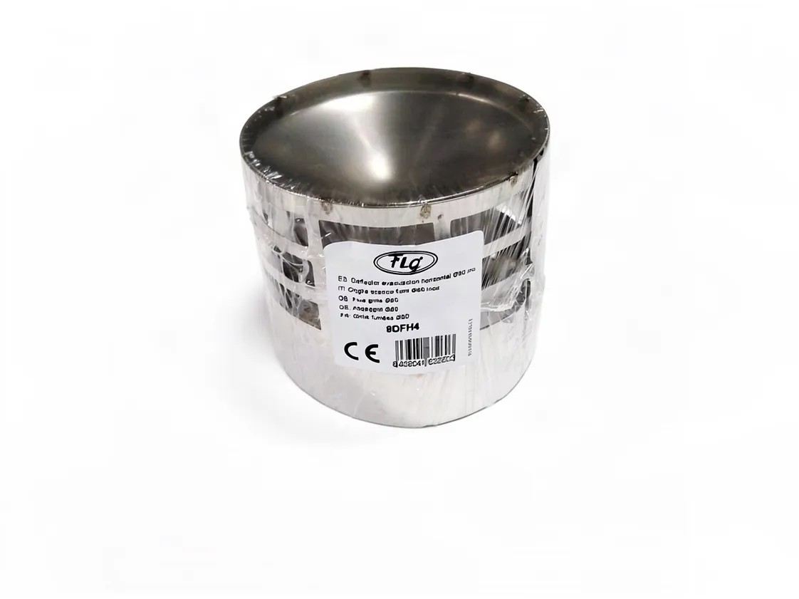 Baffle 080 Horizontal conical termination SPI304, part number 8DFH4