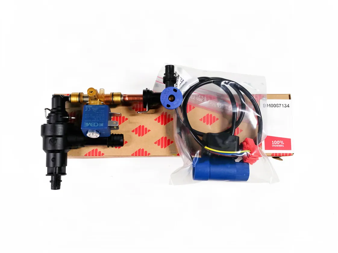Rubinetto di carico Saunier Duval Isofast 21 Condens - Isotwin F30 (gruppo completo con elettrovalvola), codice ricambio 0010037134