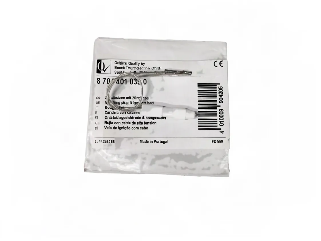 Elettrodo Junkers W...2K/P accensione, codice ricambio 87044010390