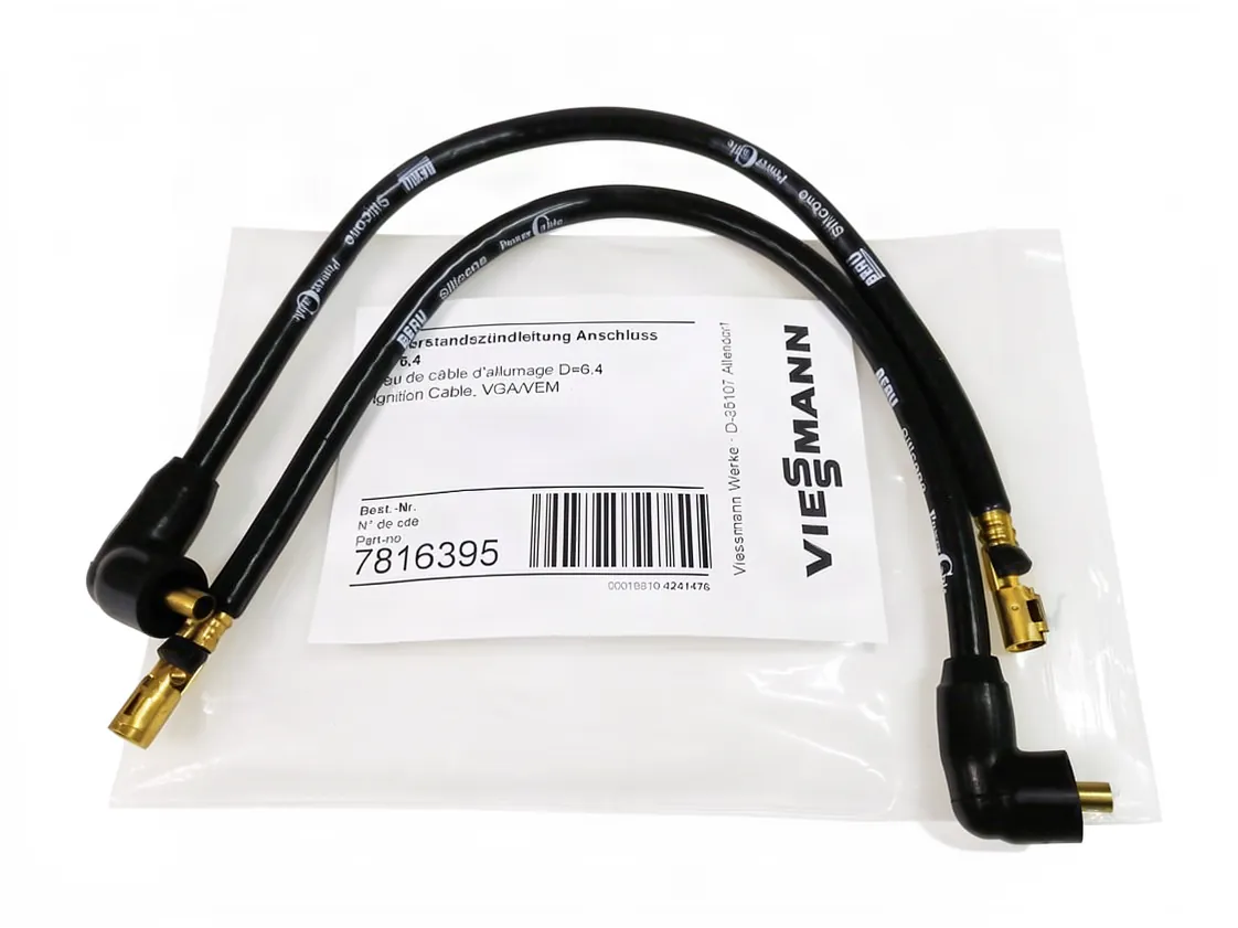 Cable electrodo Viessmann Vitoflame 18KW quemador gasoil (kit 2uds), referencia 7816395