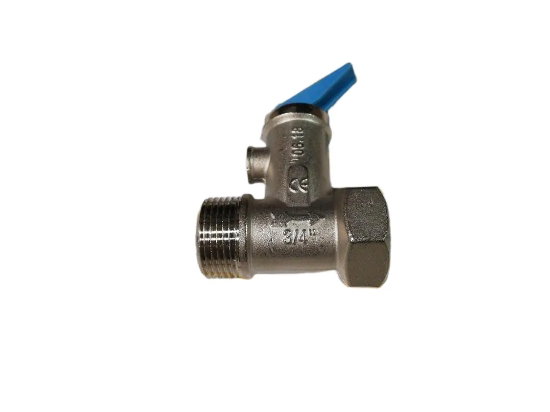 Válvula de segurança termoacumulador elétrico 3/4MH - 08bar Com comando, referência ZK-008335