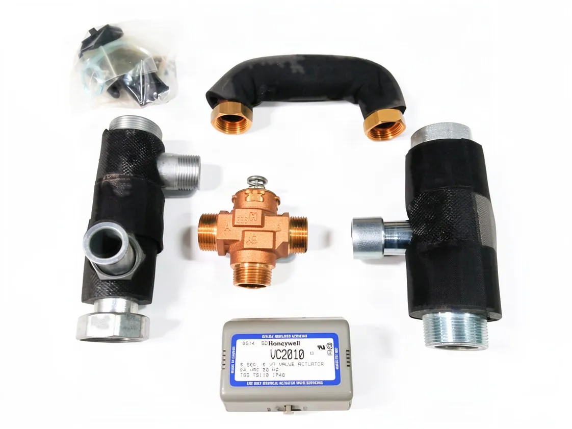Kit valvola tre vie Immergas Victrix Pro (Motore 220V.con sonda ACS) per bollitore esterno, codice ricambio 3.023950