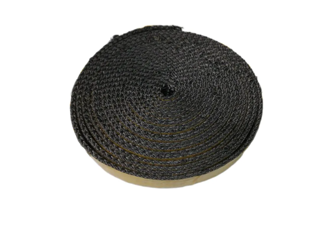 Junta de cordon de fibra Plano 20 x 2.5mm x 5.0m. Con adhesivo para puerta de hogar, referencia HA-018672