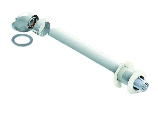 SPC Saunier Duval Horizontal Kit (boiler elbow + sealed terminal), part number 610KCCSDP1