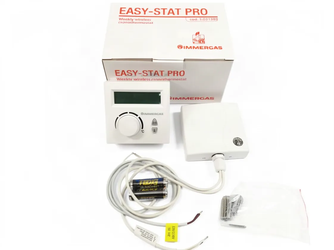 IMS easy-stat PRO digitale wekelijkse draadloze klokthermostaat, onderdeelnummer 3.031389
