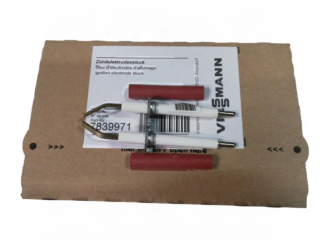 Electrodo Viessmann Vitoflame 300 VHG 33 kW quemador gasoil, referencia 7839971