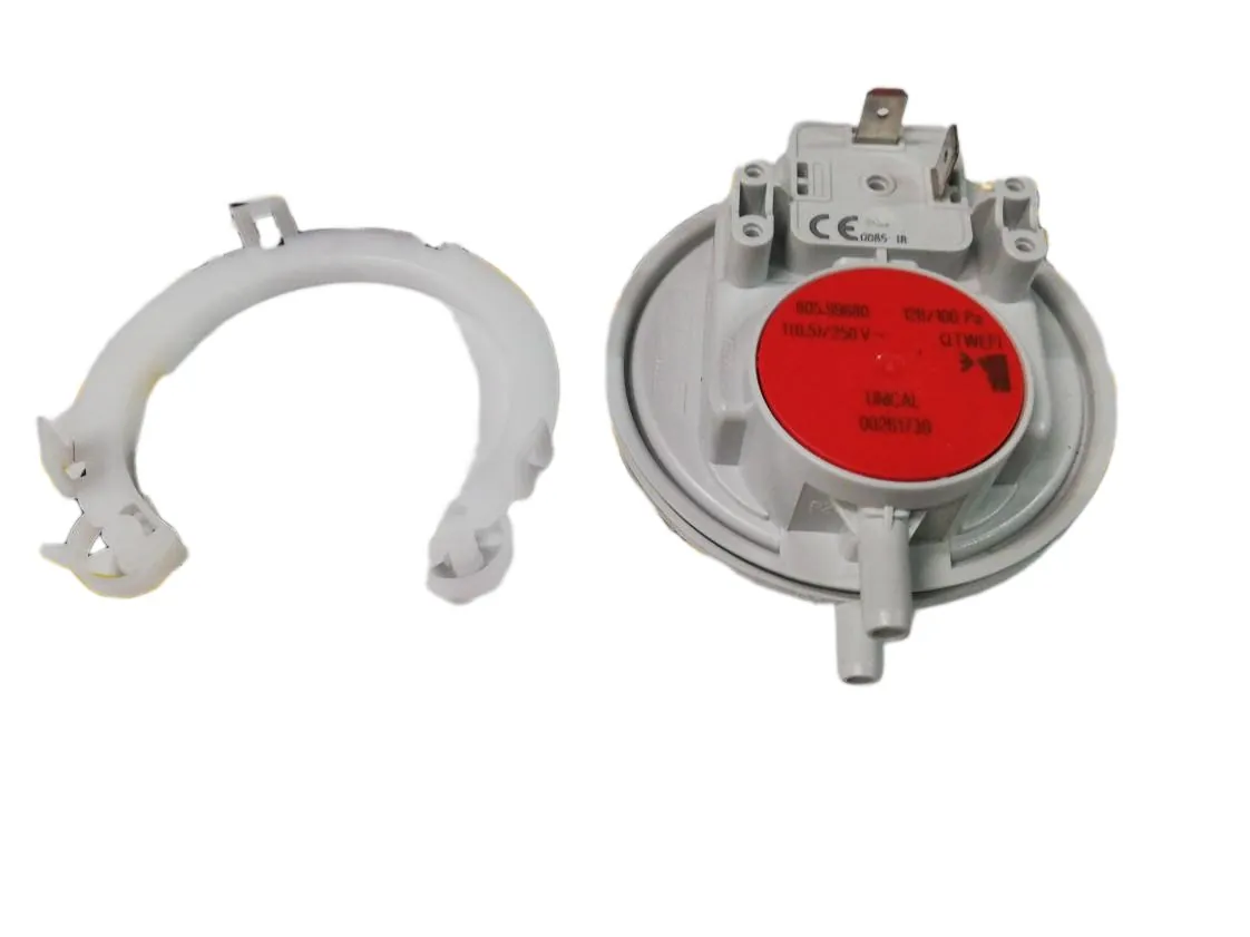 Presostato aire Unical Super Modulex 349 - 360 - 450 - 540 - 630 (Huba 128-100 vert.605), referencia 95261739