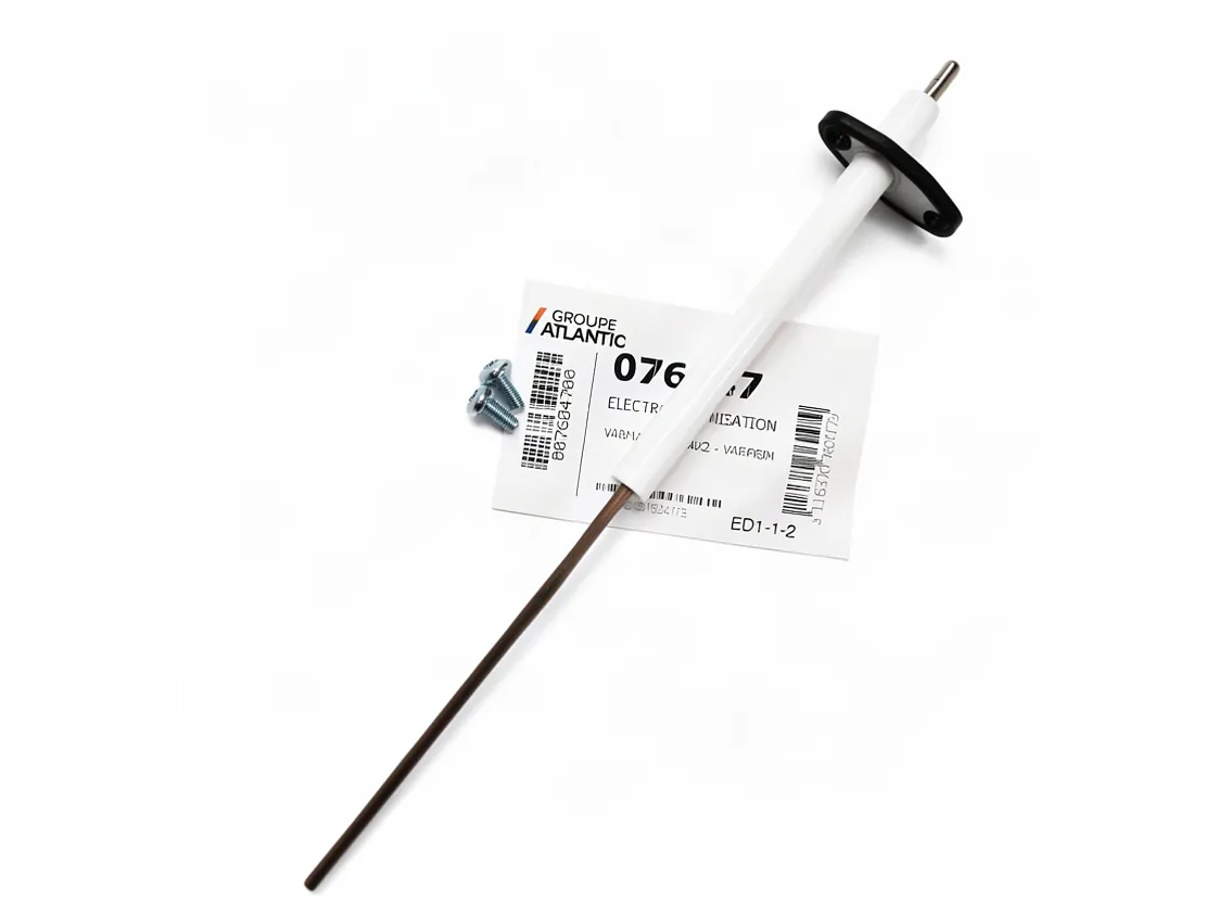 Elettrodo di ionizzazione varmax, codice ricambio 076047