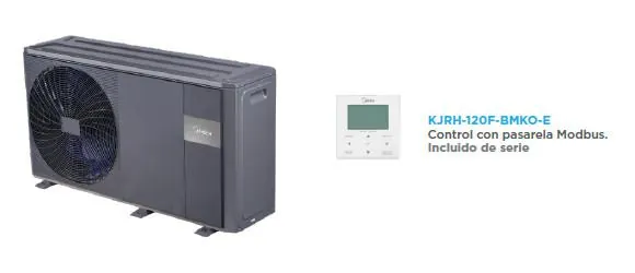 Midea M-Thermon A 10KW lucht-waterwarmtepomp monoblock MHC-V10W/D2N8-B2E30 - R32, onderdeelnummer QN-044368