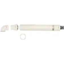 Kit SPC Immergas Salida Gases Horizontal 80/125 Aluminio, referencia 3.010526