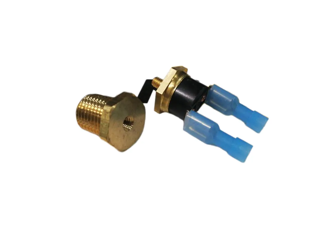 Clixon 065º Vertical NO. Kit with Fitting M4 to 3/8M and Spade Connection (71ºC-ON and 62ºC-OFF), part number RR-027777