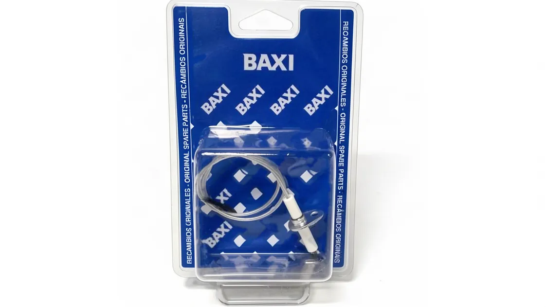 Elettrodo Baxi Roca G100/40 accensione, codice ricambio 141041854