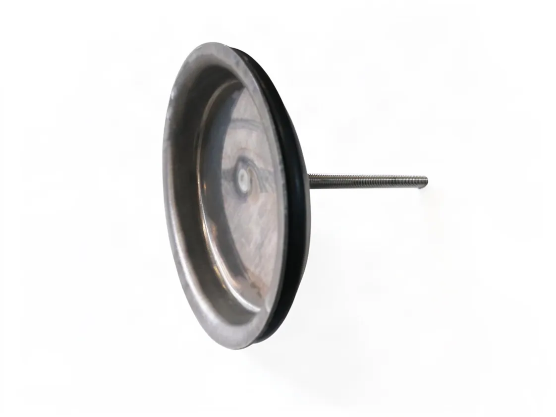 Elliptischer Flanschdeckel für Domusa DS-Compact Edelstahl Speicher, Teilenummer SCON000119