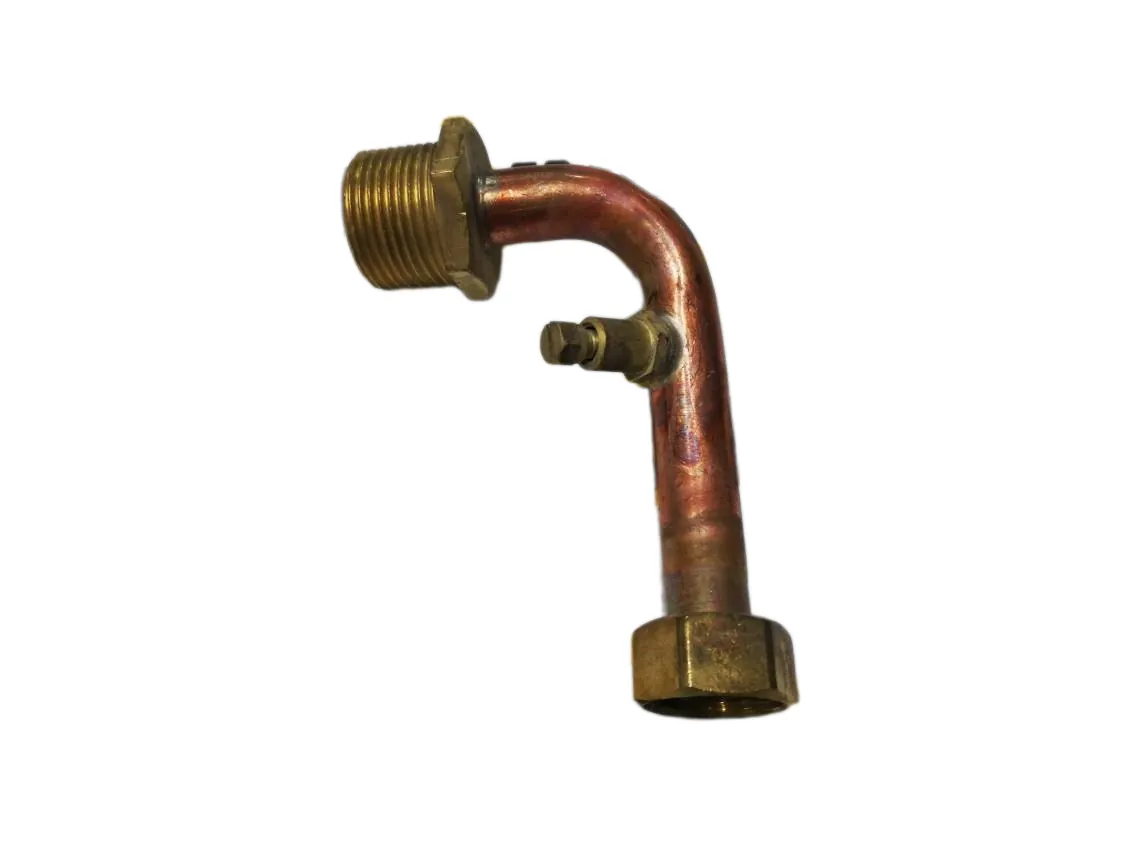 Tubo Immergas Julius Star Attacco gas, codice ricambio 1.017414