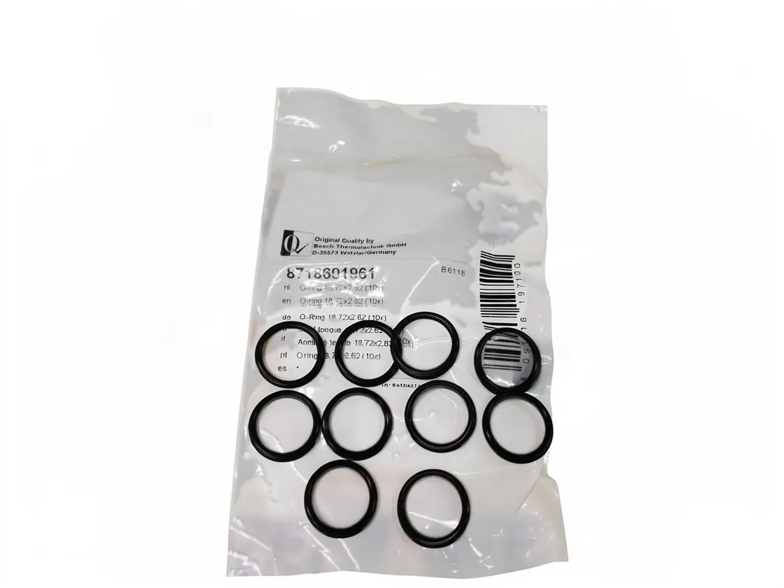O-ring 18.72x2.62mm Buderus (kit 10 pz), codice ricambio 8718601961