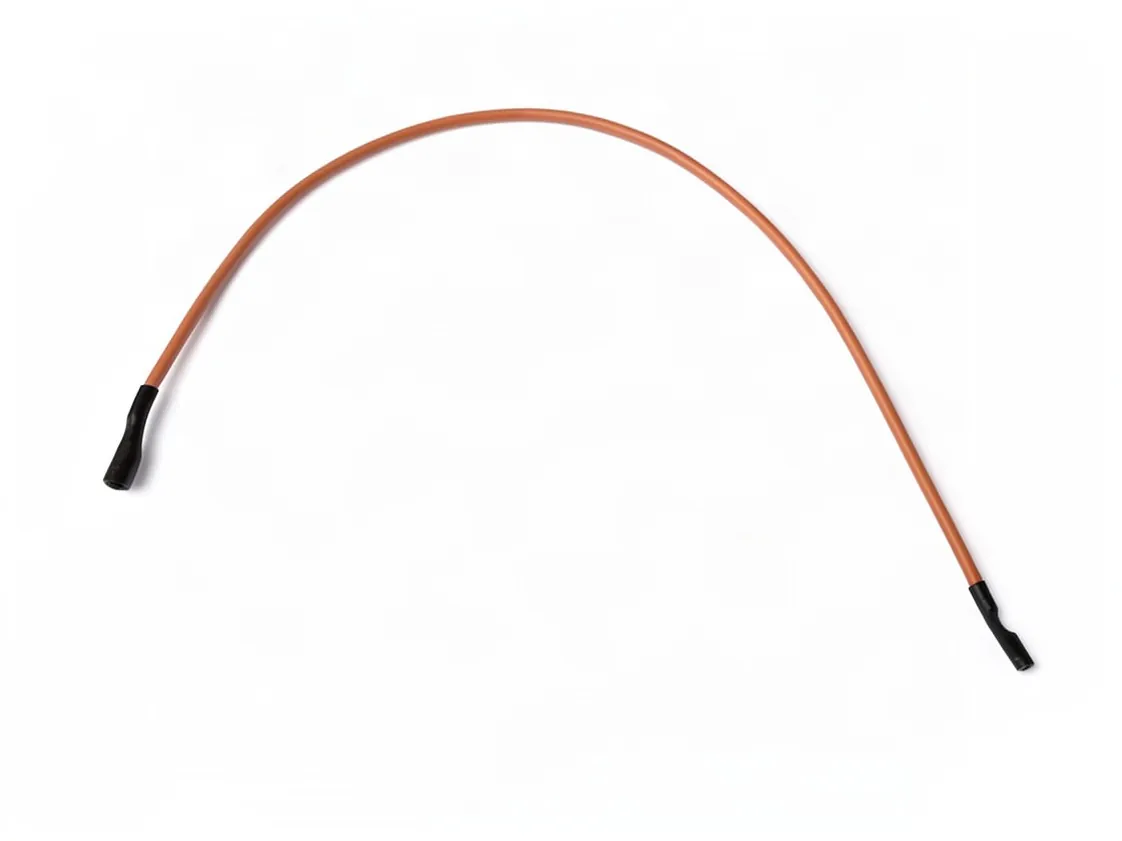 Transformator kabel elektroden stookolie brander Tifell TFV4 4mm. Long.430mm 4-6mm connectors, onderdeelnummer CQI3315036
