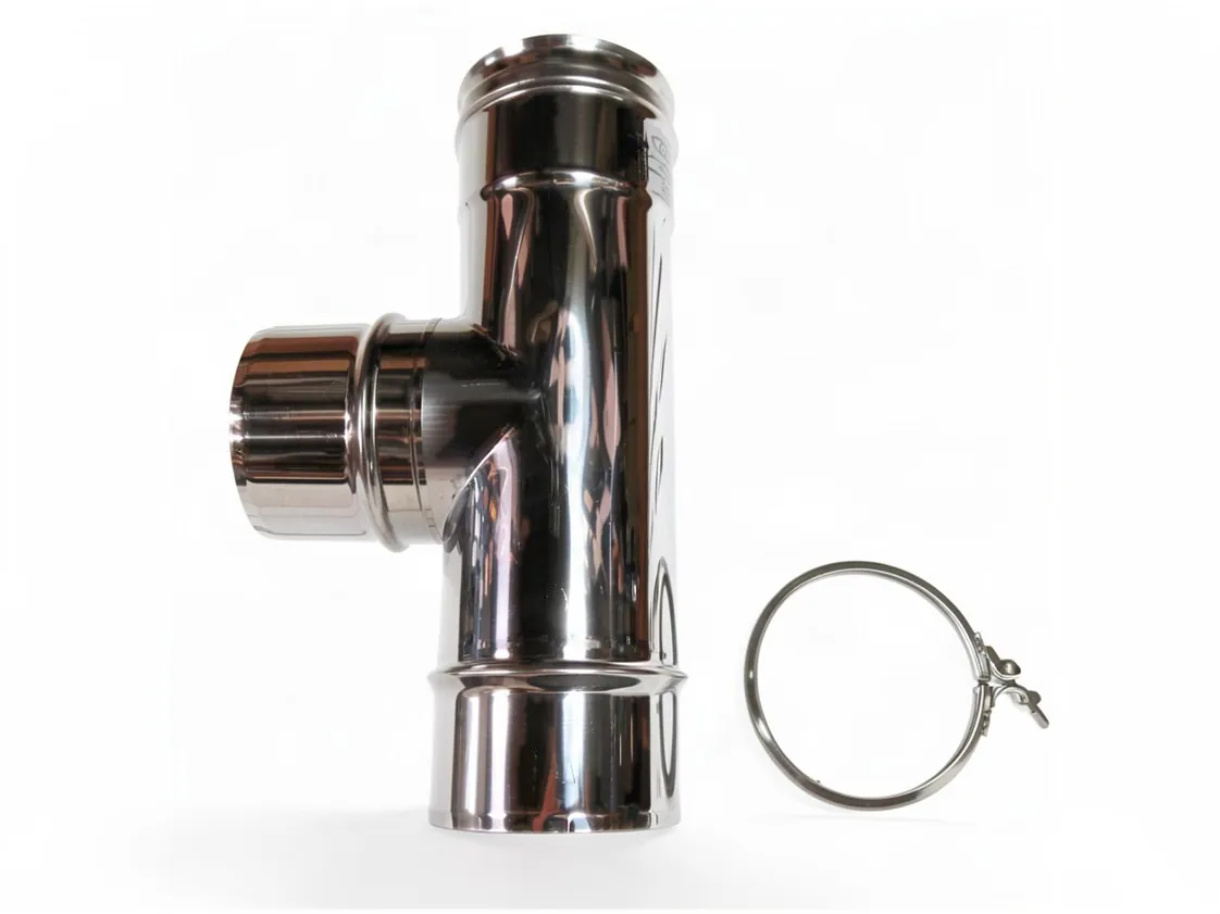 T-Stück SPC 100 bis 90º Rostfrei ISP316 FIG, Teilenummer XX-029091