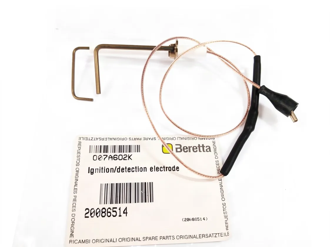 Electrode Beretta Mynute Low NOX 24 CSI ignition - ionisation, part number 20086514