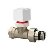 Robinet radiateur Orkli filetage 3/8H droit thermostatique, référence OR-046675
